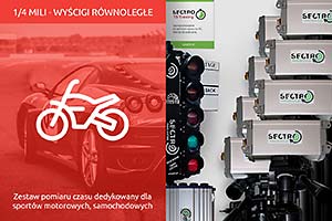 Tuning - 1/4 Mili - wyścigi równoległe - zestaw pomiaru czasu Tuning - 1/4 Mili - wyścigi równoległe - zestaw pomiaru czasu